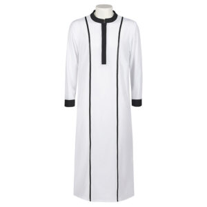 Halloween Medieval Coat – 240321 robe style 1 white