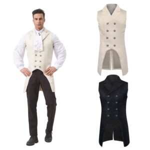 Victorian Medieval Gothic Men's Vest
