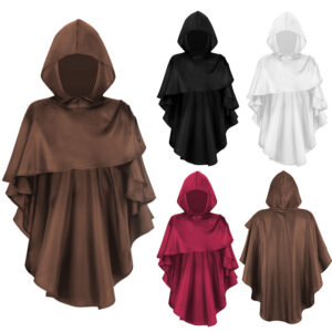 Halloween Medieval Dark Cape