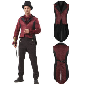 Halloween Medieval Vintage Men's Vest – Sleeveless Vest （