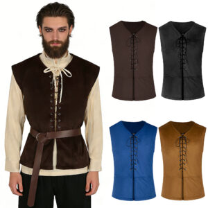 Halloween Renaissance Pirate Vest