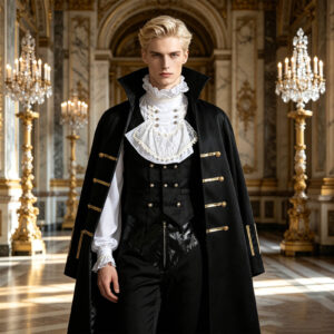 Halloween Medieval Court Men's Stage Costume – 2606152 coat shawl