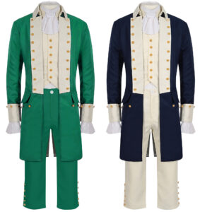 Medieval Court Vintage Men's Stage Costume – Blue