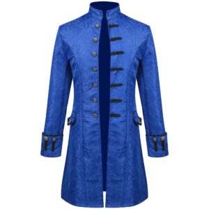 Halloween Medieval Court Men's Coat