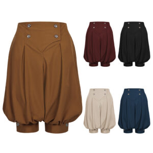 Halloween Medieval Pirate Harem Pants Costume