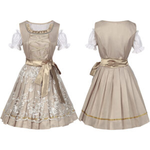 Oktoberfest Bavarian Halloween Women's Set – court Oktoberfest dirndl 1