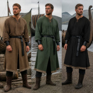 Renaissance Medieval Pirate Men's Robe