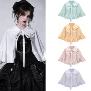 Vintage Ruffle Cape