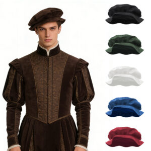 Renaissance Medieval Tudor Costume – medieval men's 5 green-One Size