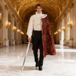 Halloween Renaissance Medieval Men's Shirt