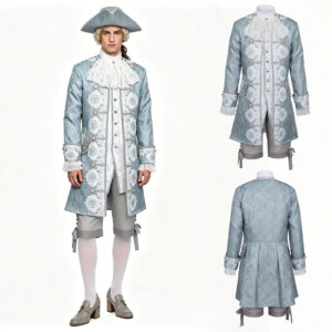 Victorian Medieval Court Men's Suit Costume