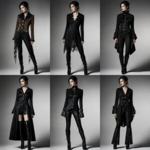 Gothic Court Dark Tailcoat