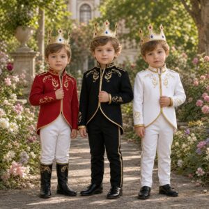 Court Vintage Kids Stage Costume