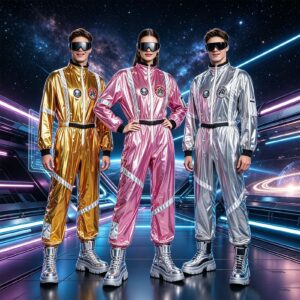 Halloween Stage Costume – 2008182 space suit style 2 pink