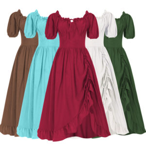 Renaissance Medieval Vintage Women's Stage Costume