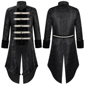 Steampunk Gothic Court Men's Tailcoat