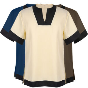Renaissance Medieval Gothic Men's Shirt – Shirt Blue