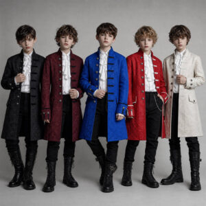 Halloween Steampunk Vintage Kids Coat