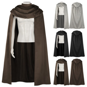 Medieval Knight Kids Hooded Cape