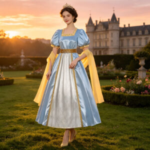 Medieval Court Vintage Dress