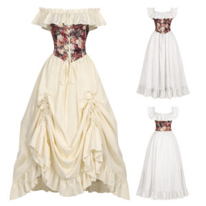 Halloween Victorian Court Women's Dress