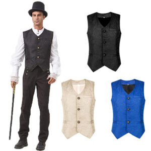 Halloween Medieval Vintage Men's Vest