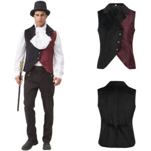 Halloween Medieval Punk Men's Vest