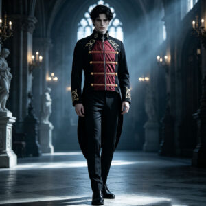 British Stand-Collar Trench Coat