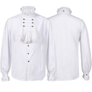Victorian Steampunk Medieval Men's Shirt – Prince Shirt