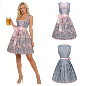 Oktoberfest Bavarian Vintage Dress