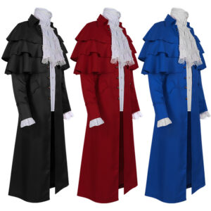 Halloween Medieval Dark Men's Stage Costume