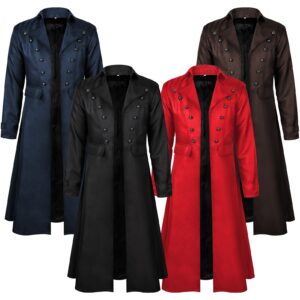 Halloween Steampunk Vintage Men's Coat