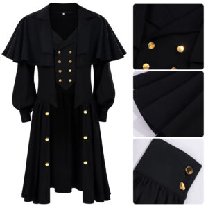 Victorian Gothic Dark Stage Costume