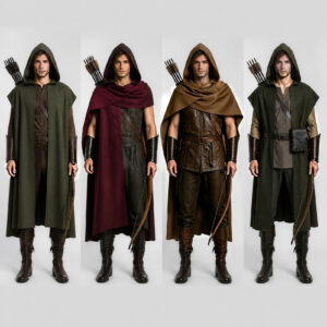 Halloween Medieval Knight Cape – reversible knight cape black-One Size