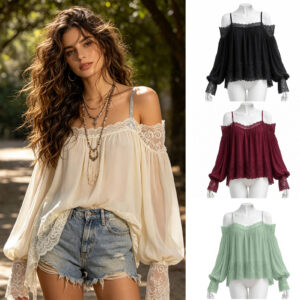 Ruffle Women's Shirt
