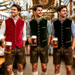 Bavarian Oktoberfest Vintage Men's Jacket