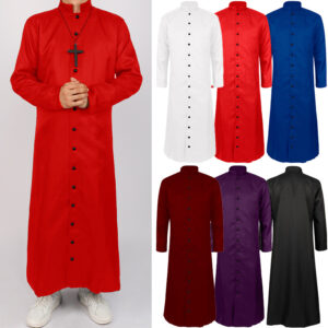 Halloween Medieval Dark Men's Robe