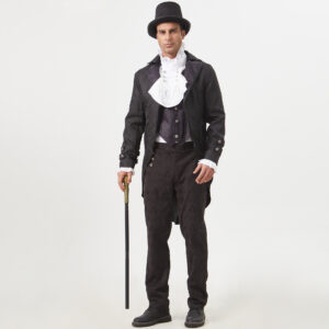 Halloween Gothic Vintage Tailcoat