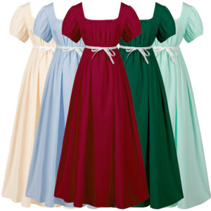 Bridgerton Medieval Women's Dress