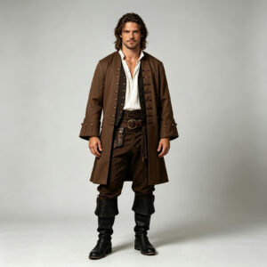 Halloween Medieval Court Men's Stage Costume