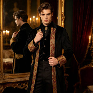 Halloween Medieval Court Tailcoat – 260529 pirate coat