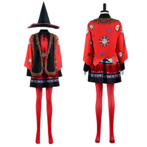 Women Hocus Pocus Dani Dennison Halloween Costumes Cosplay Outfit with Hat