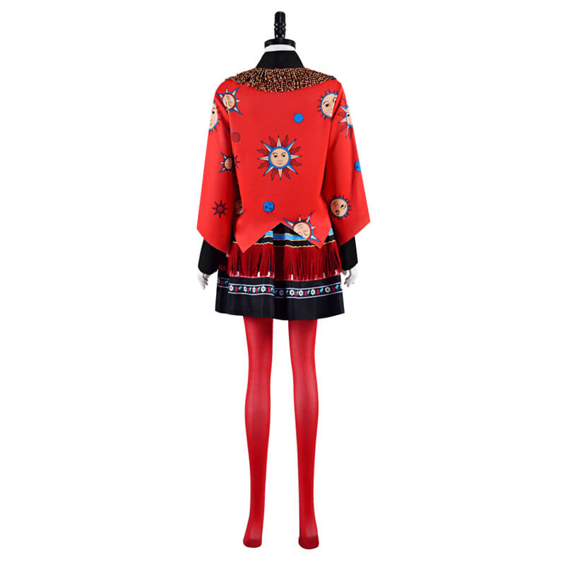 Kids Dani Dennison Halloween Costumes Hocus Pocus Cosplay Outfit with Hat - Image 8