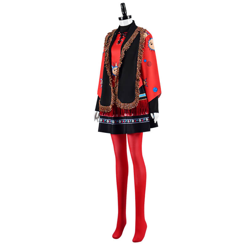 Kids Dani Dennison Halloween Costumes Hocus Pocus Cosplay Outfit with Hat - Image 6