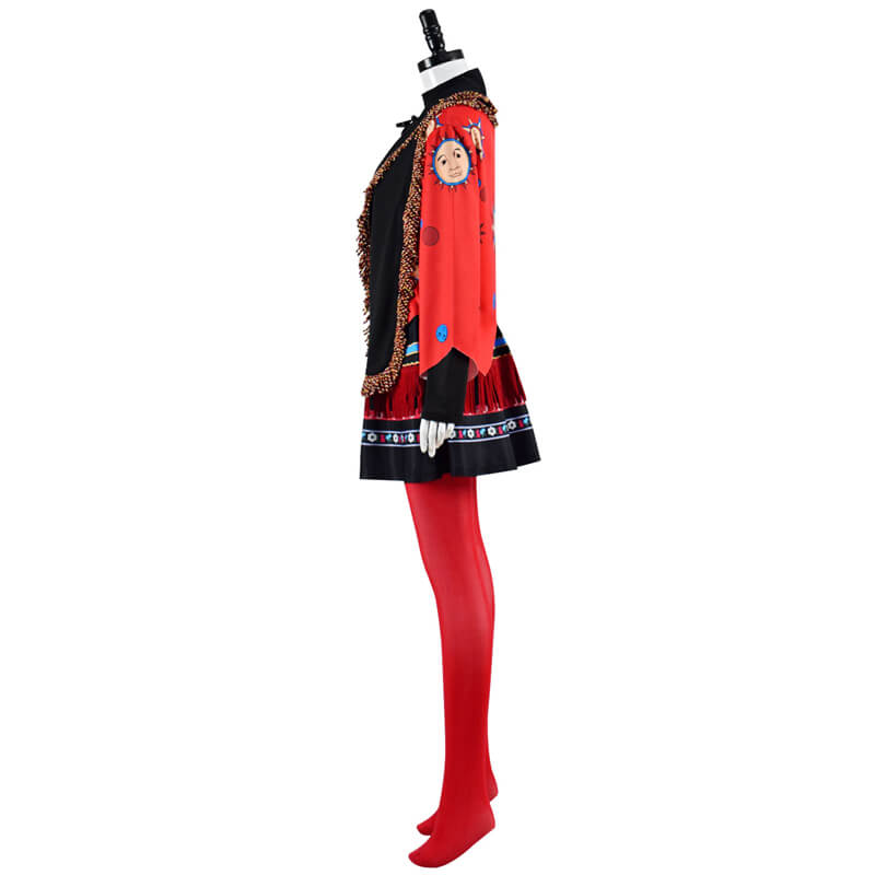 Kids Dani Dennison Halloween Costumes Hocus Pocus Cosplay Outfit with Hat - Image 5