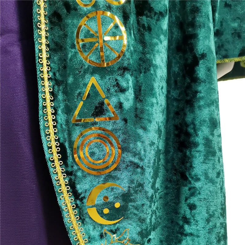Kids Winifred Sanderson Halloween Dress Suit Hocus Pocus Cosplay Costume Outfit - Image 9