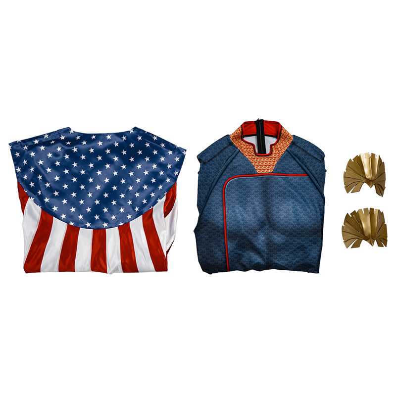 The Boys 4 The Homelander Cosplay Costume Leader of The Seven Superman Jumpsuit - Image 7