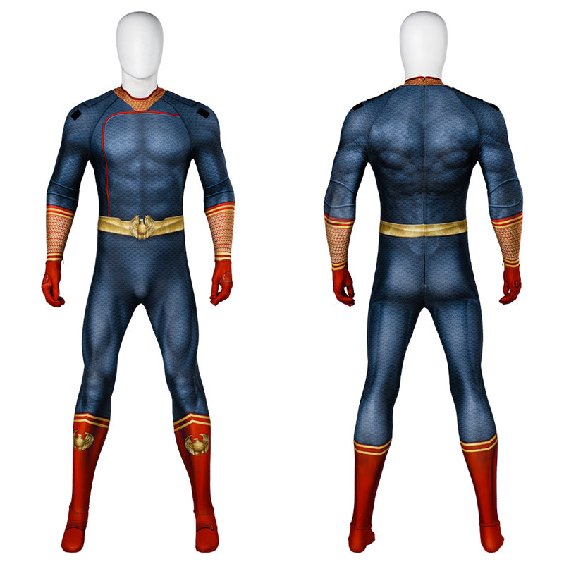 The Boys 4 The Homelander Cosplay Costume Leader of The Seven Superman Jumpsuit - Image 6