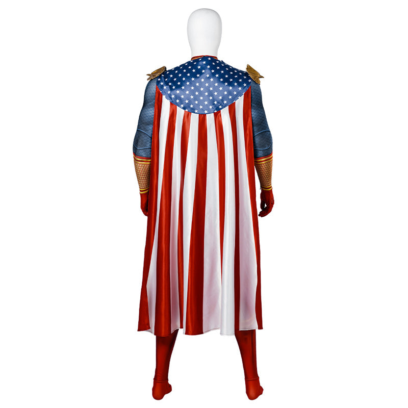 The Boys 4 The Homelander Cosplay Costume Leader of The Seven Superman Jumpsuit - Image 5