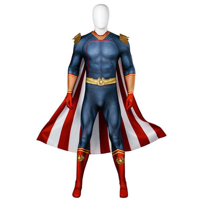 The Boys 4 The Homelander Cosplay Costume Leader of The Seven Superman Jumpsuit - Image 2